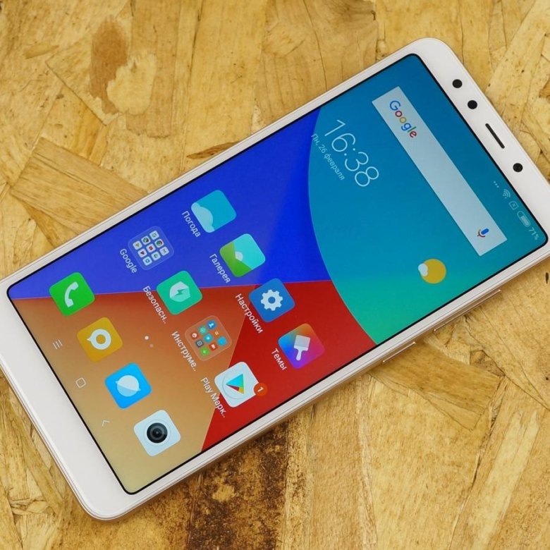 Xiaomi redmi 5 plus фото