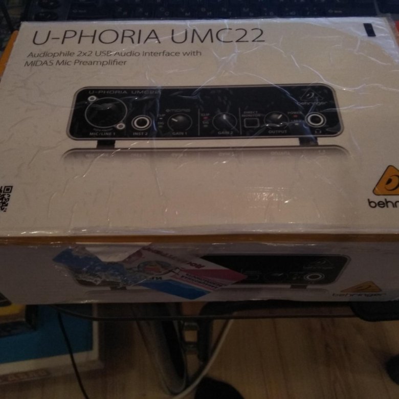 Звуковая карта u phoria umc22