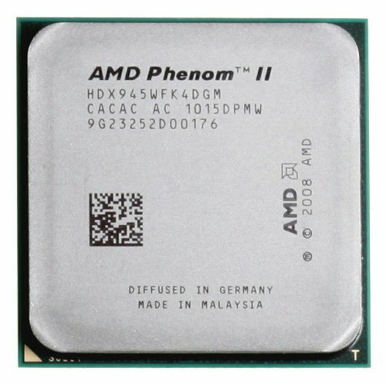 Процессор phenom ii x2. Процессор phenom ii x2