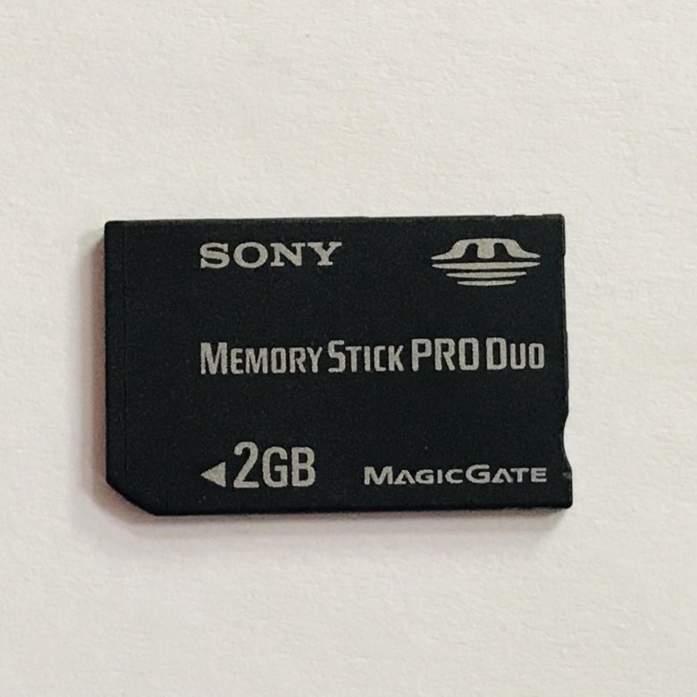 Карта памяти для фотоаппарата sony memory stick pro