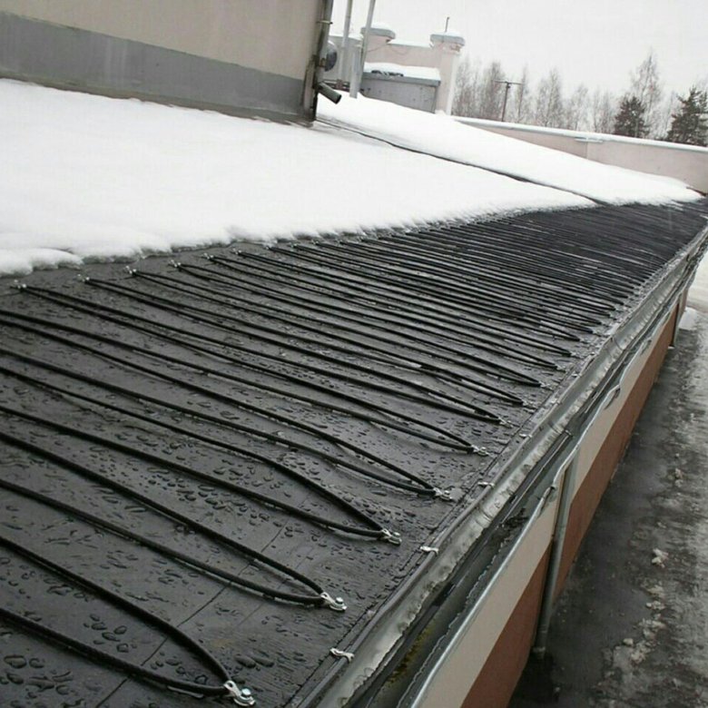 кабель против обледенения крыш