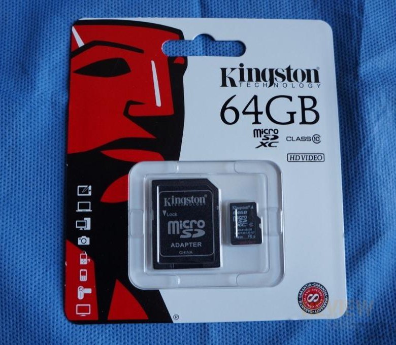 Карта памяти kingston microsdxc 128 гб