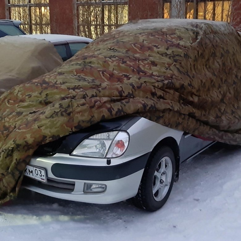 Чехол гараж для автомобиля зимний