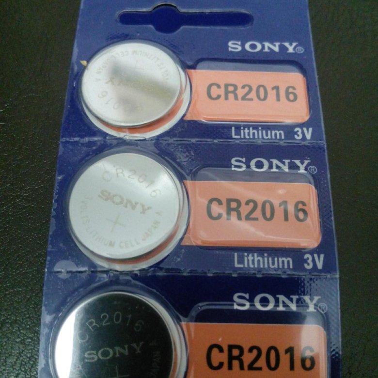 Батарейка sony CR 2016, 3V – купить в Калининграде, цена 50 руб., дата ...