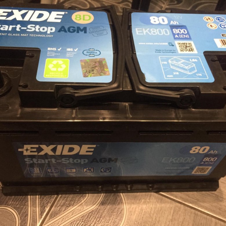 Exide ek800