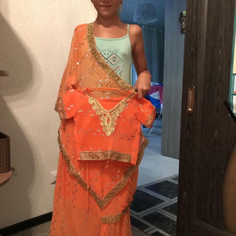 Новогодний костюм индианки для девочки