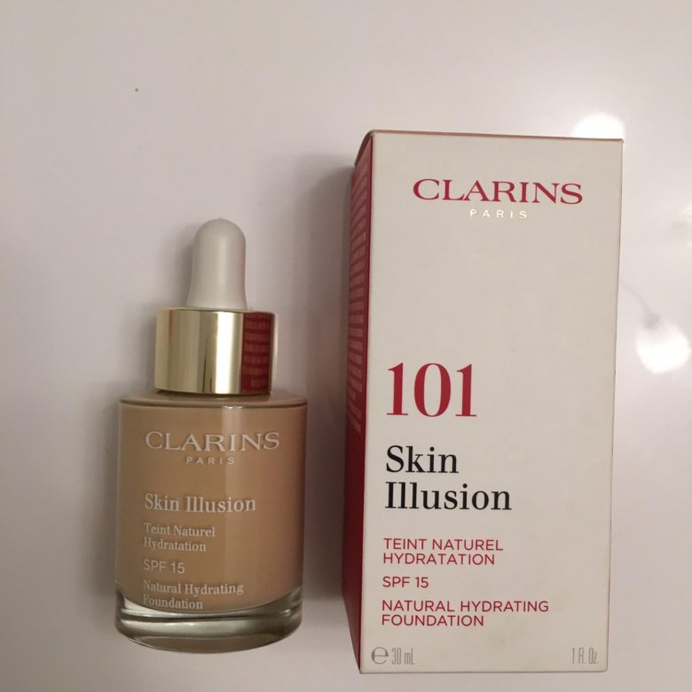 Clarins skin. Clarins Skin Illusion 105 тон. Крем тональный кларинс 100,5. Кларанс 101 тон. Кларанс тон крем 101.