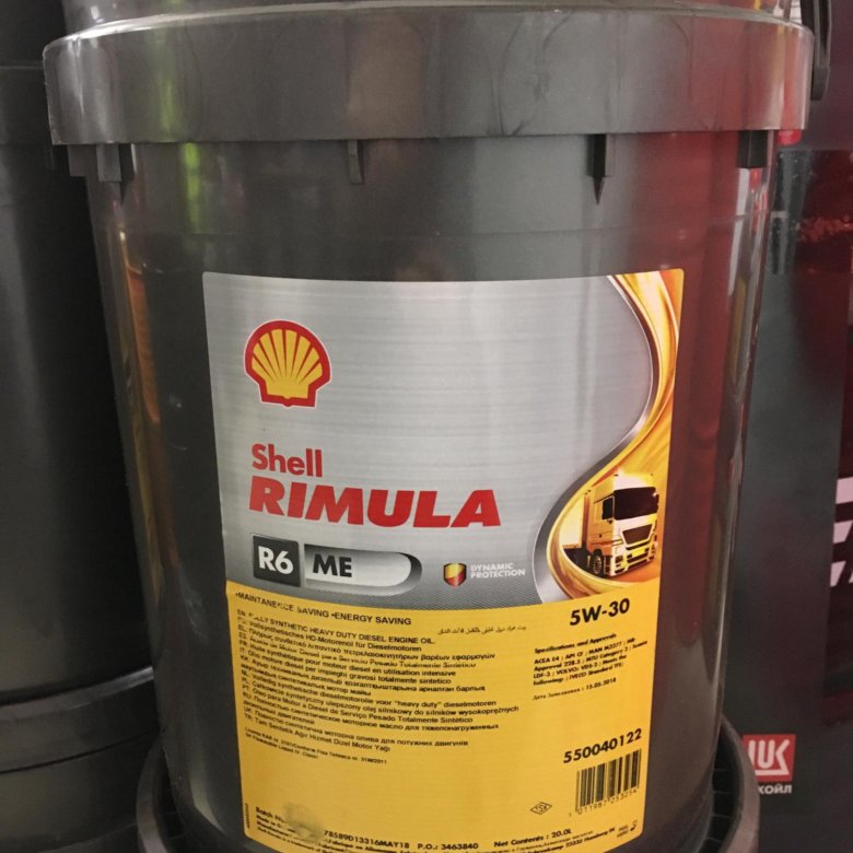 Литр масла shell