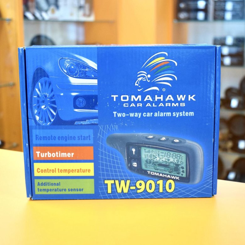 Автосигнализация TOMAHAWK TW-9010 – купить в Новосибирске, цена 3 200 ...