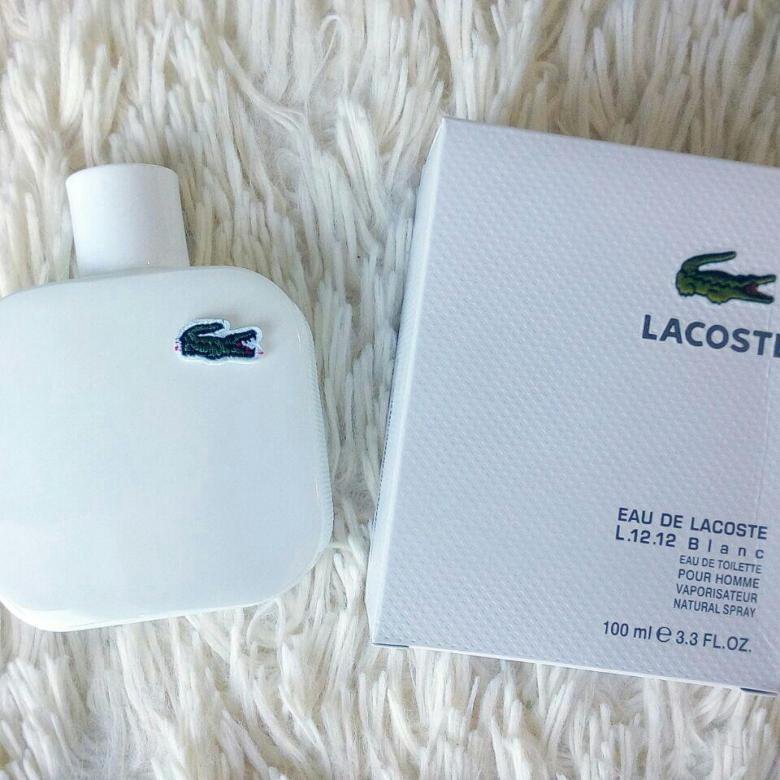 Фото lacoste blanc