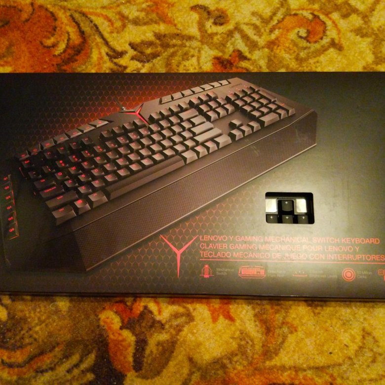 Механическая клавиатура Lenovo Y Gaming Keyboard – купить в Москве ...