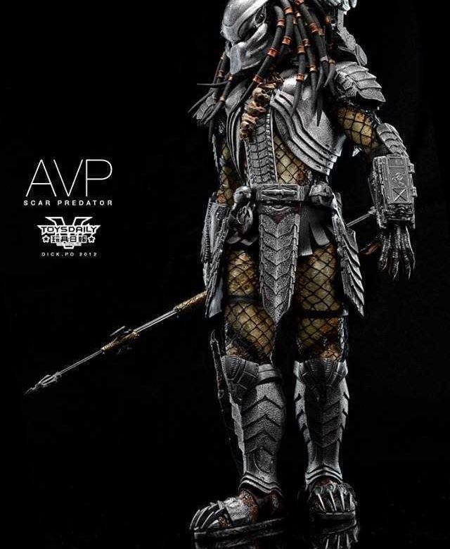 predator scar hot toys