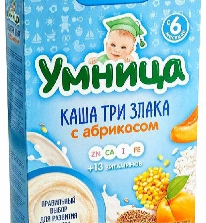 Молочно злаковая каша для ребенка