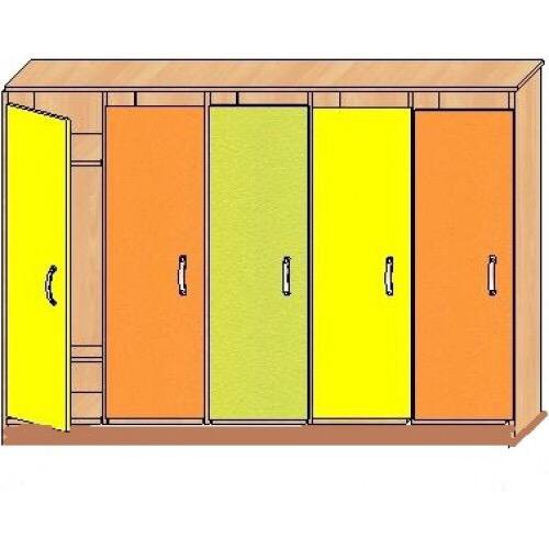 Картинка шкаф для детей в детском саду