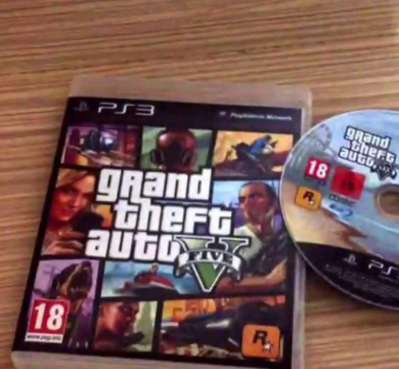 Диск gta 5 на playstation 5