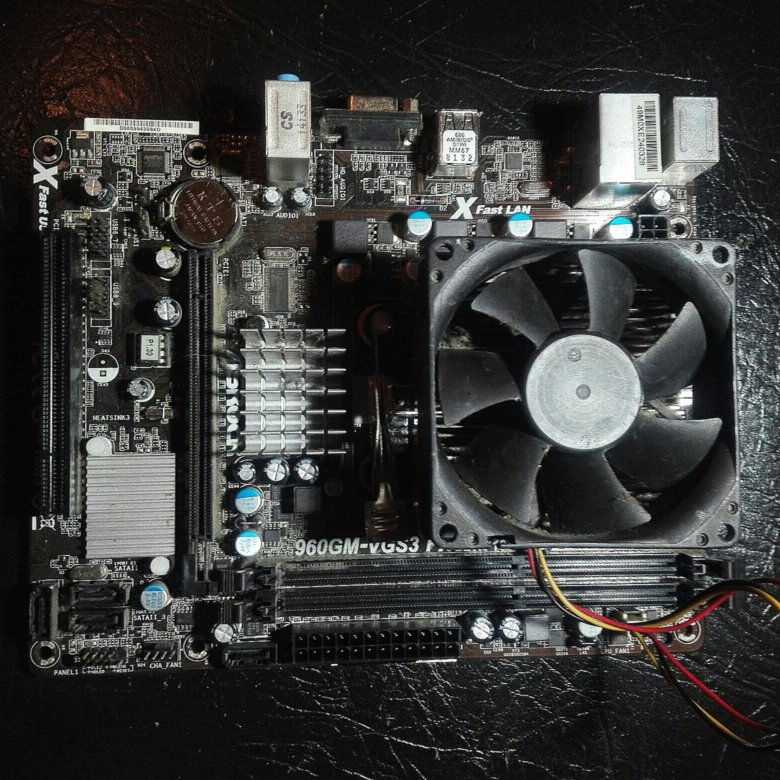 Asrock 960gm vgs3 fx нет изображения