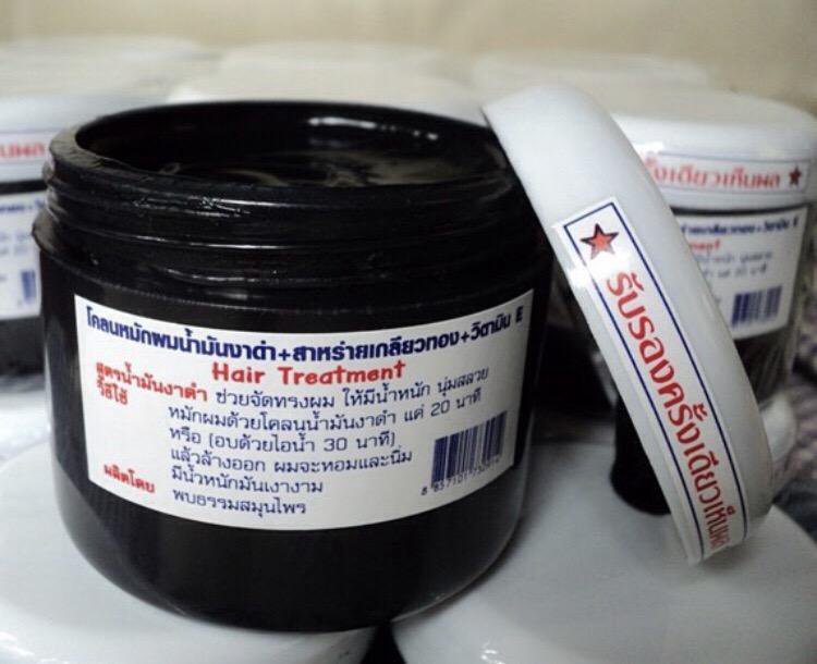 Как пользоваться черной маской для волос из тайланда