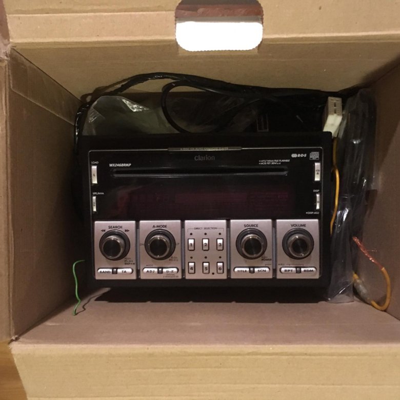 2 DIN CD/MP3-ресивер/чейнджер Clarion WXZ468RMP – купить в Москве, цена ...