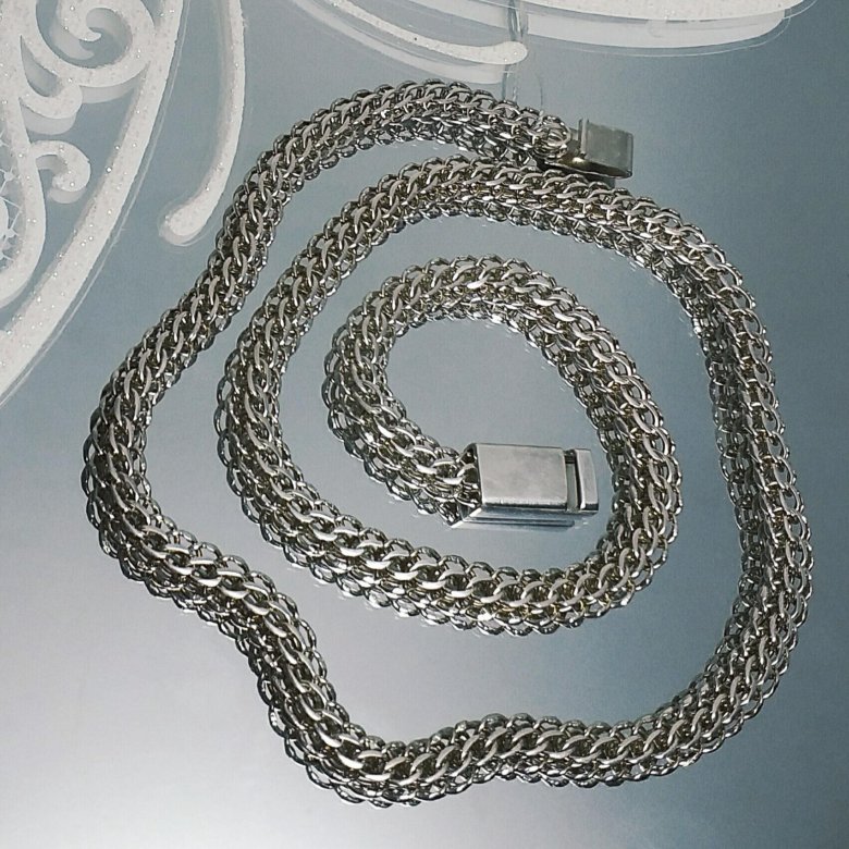 Плетение итальянка серебро цепочка мужская
