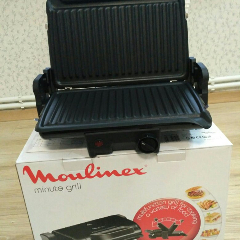 Электрогриль moulinex minute grill