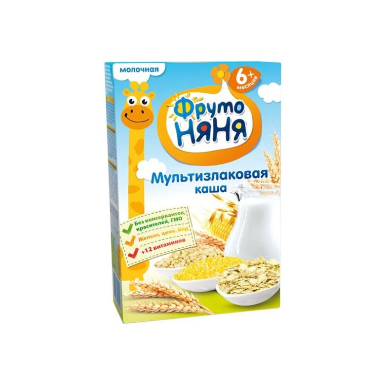 Каша овсяная фрутоняня кораблик