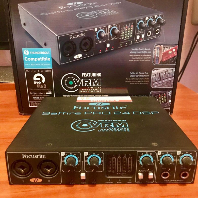 Звуковая карта focusrite saffire pro 40