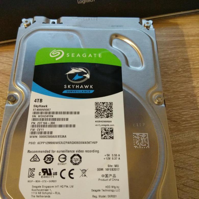 Seagate skyhawk 1. Seagate Skyhawk 4 ТБ st4000vx007. HDD Skyhawk 4tb. Жёсткий диск 1 ТБ Skyhawk. St4000vx007 контроллер HDD.