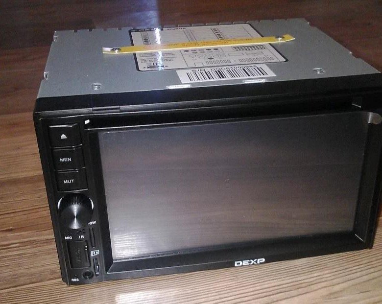 Как снять магнитолу dexp