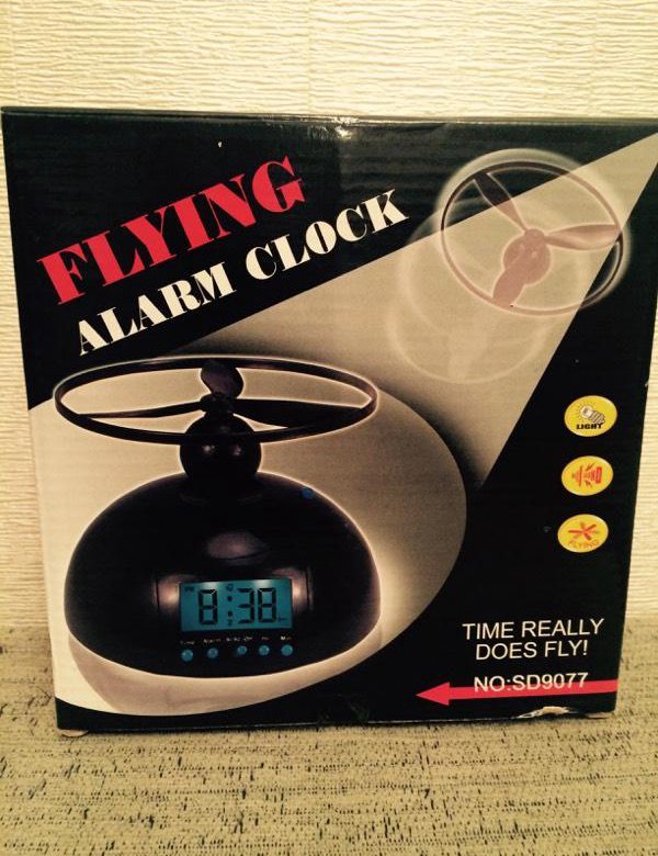 Летающий будильник Flying Clock – купить в Москве, цена 450 руб., дата ...