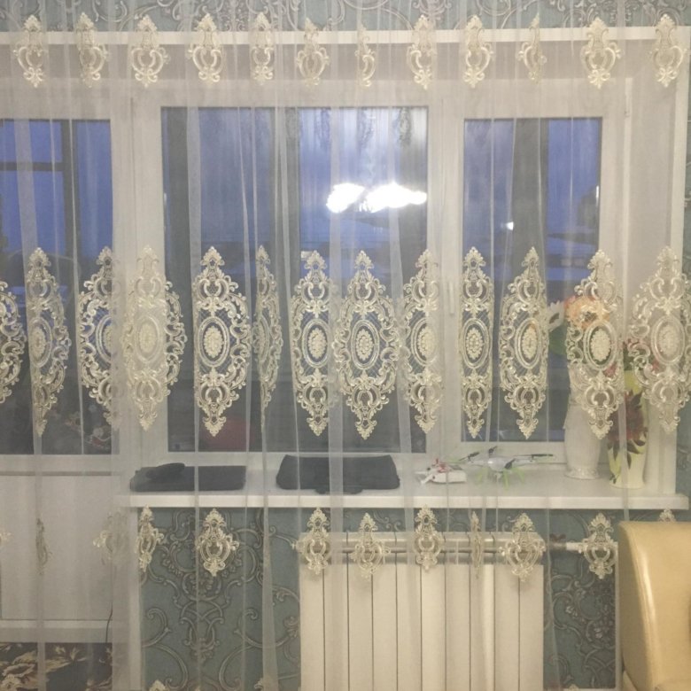 Турецкие тюли с вышивкой фото в гостиной