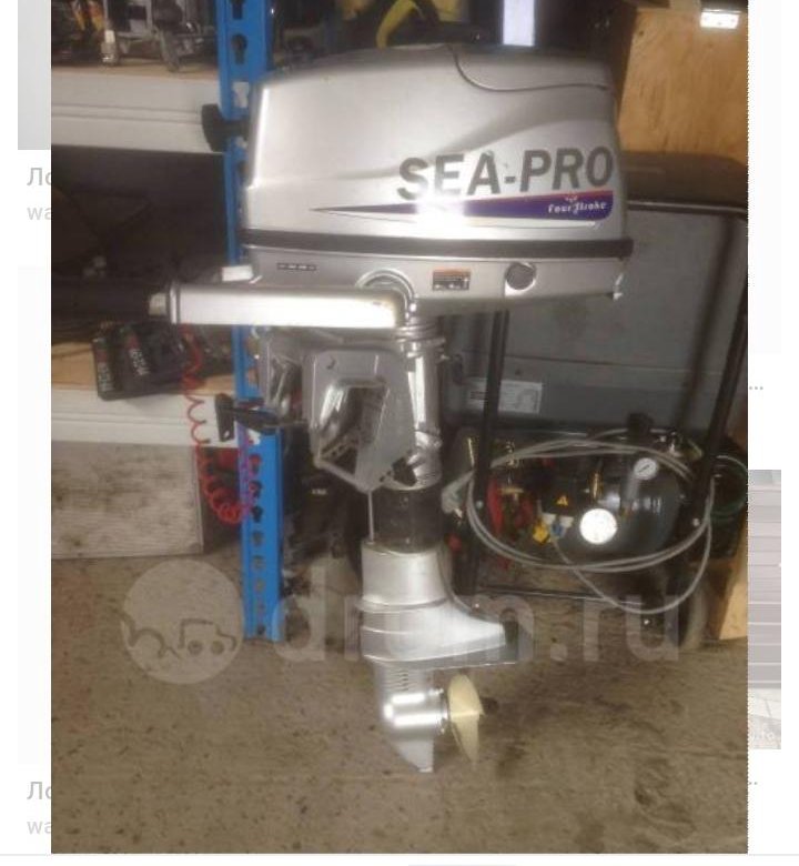Sea pro 4 х тактный. ТТХ Sea Pro 5 четыре такта.