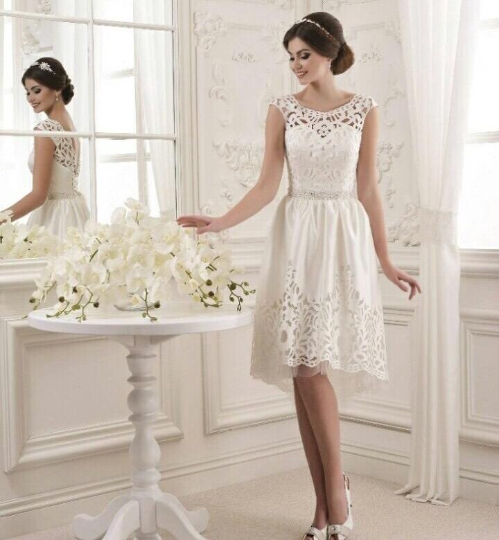Белое платье для невесты
