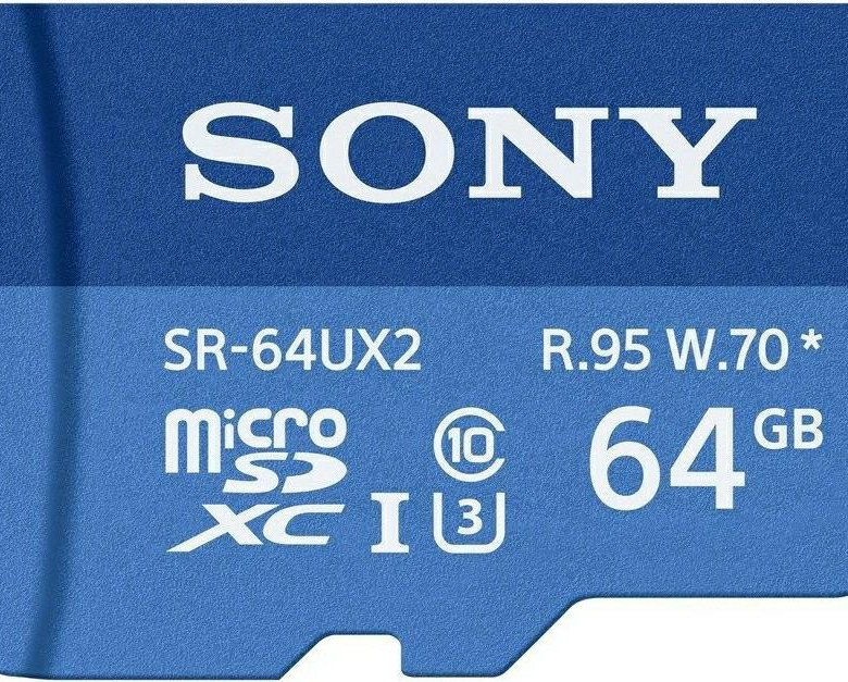 Sd карта для телефона sony