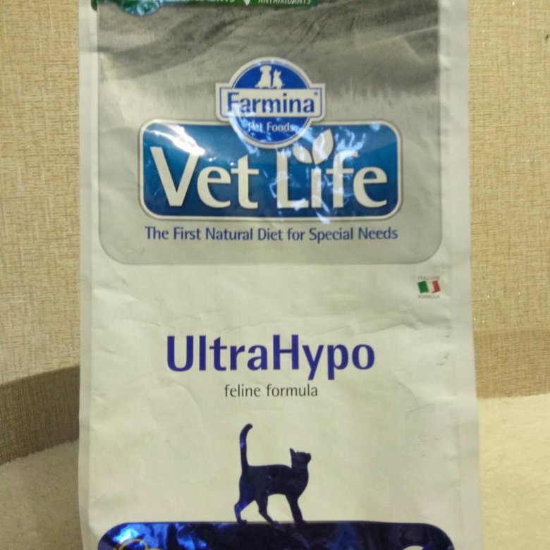 Vet life ultrahypo для кошек