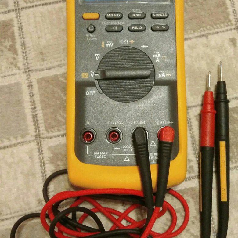 Fluke 87. Fluke 87v.