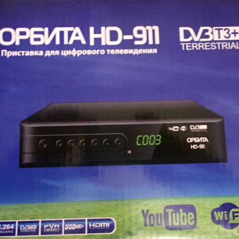 Приставка DVB-T2 для цифрового тв Орбита HD-911 – купить в Иркутске ...