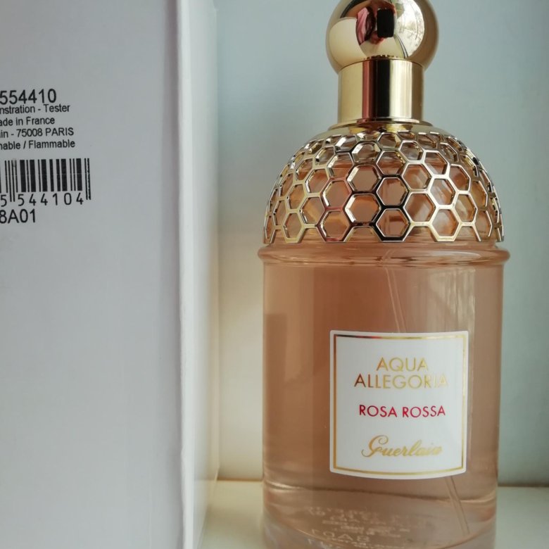 Guerlain Rosa Rossa. Герлен Аква аллегория тестер.