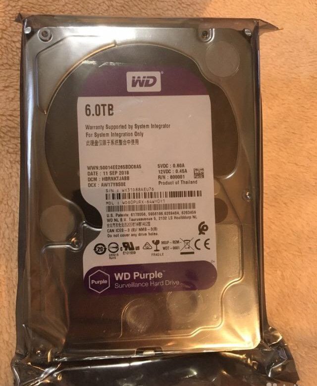 Wd purple 10 тб