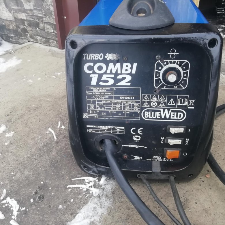 Blueweld 152 combi turbo схема