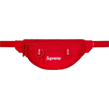 supreme belt bag red