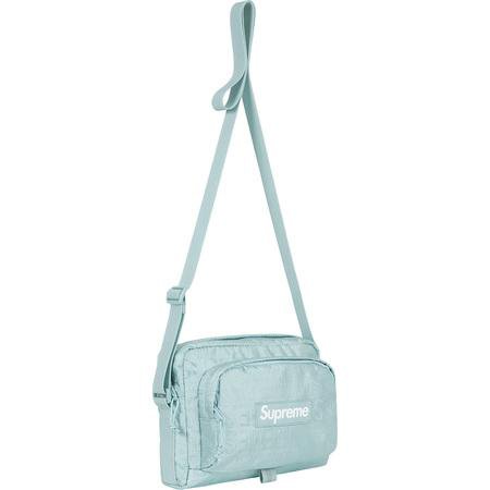 supreme shoulder bag ice blue