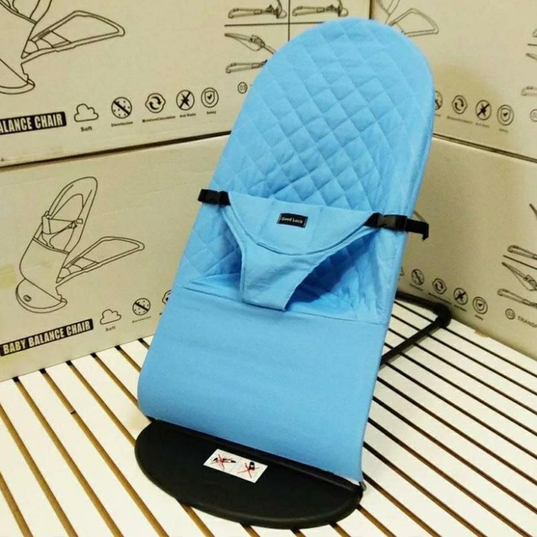 Шезлонг для новорожденных baby balance chair