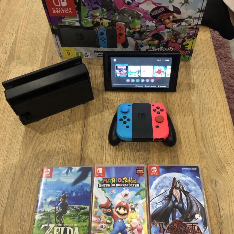 Nintendo switch rus