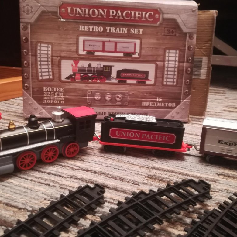 union pacific retro train set
