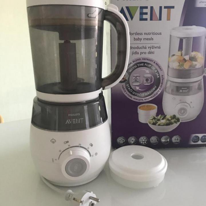 Блендер avent 4 в 1. Пароварка с блендером для детей avent.