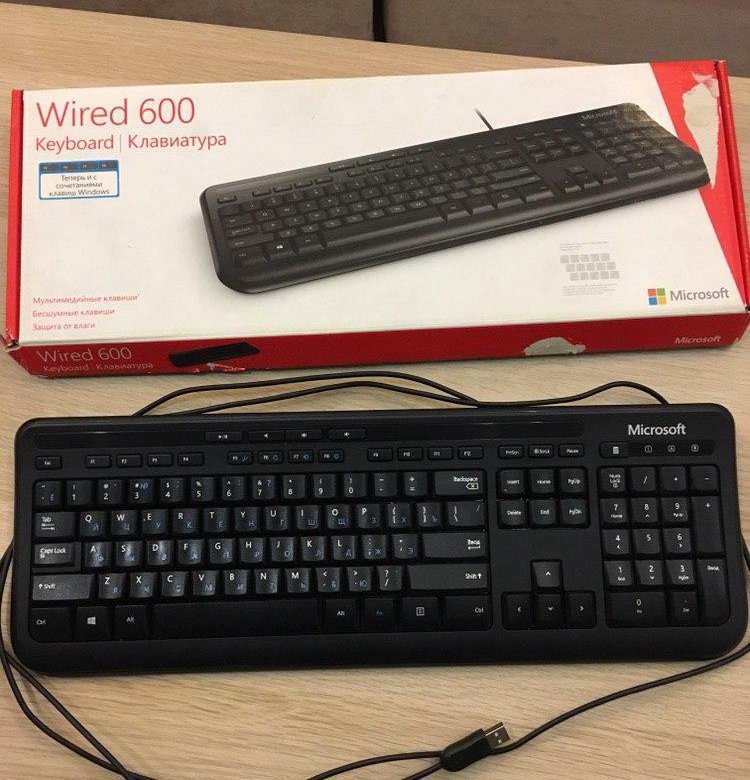 Клавиатура wired keyboard 600