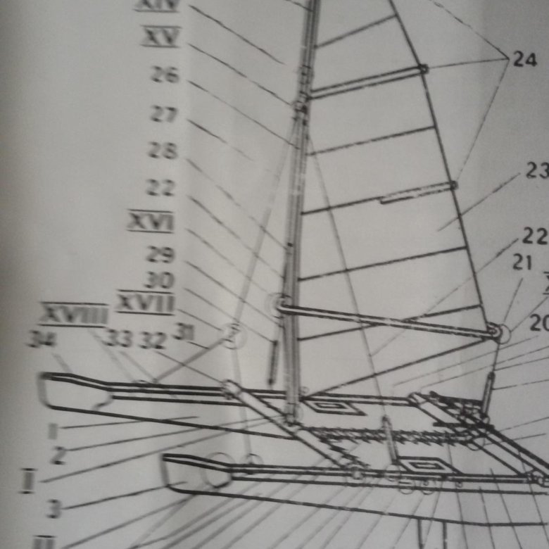 Чертежи катамаран альбатрос