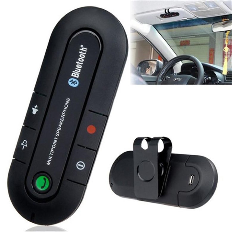 Громкую связь в машину блютуз. Блютуз car kit.