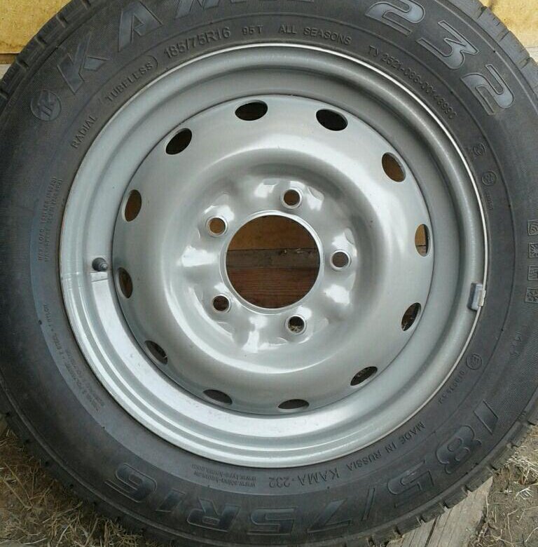 Колёса новые,,Кама-232,, 185/75 / R-16. – купить в Тюмени, цена 5 000 ...