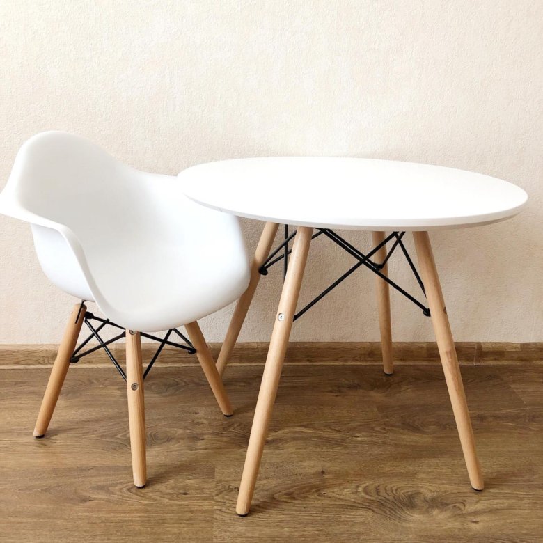 Стул eames dsw белый